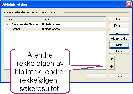 Lyd- og bildeverktøy 281 Vise bibliotekinnhold Når du bruker bilder, kan det være vanskelig å vite hva du skal søke etter hvis du ikke vet hva biblioteket inneholder.