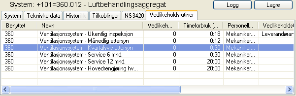 3.7. NS3420 Man kan kode systemer/komponenter med en NS3420 kode. Man kan plukke kode ved hjelp av et verktøy utviklet av Norconsult Informasjonssystemer som er integrert i TIDA.