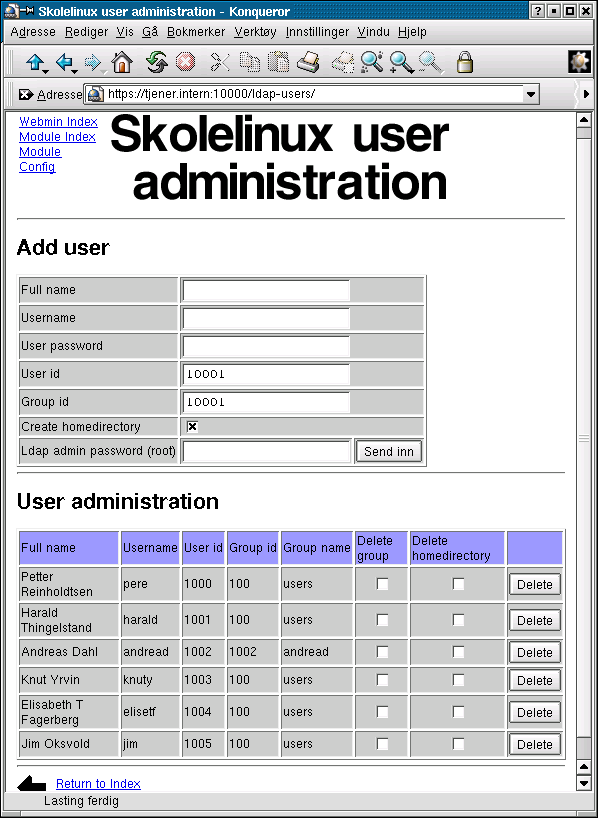 inn dataene på datamaskinen du er koblet til, og at brukeren bare "virker" på den ene maskinen. Og det blir jo ille når man skal ha et større nettverk.