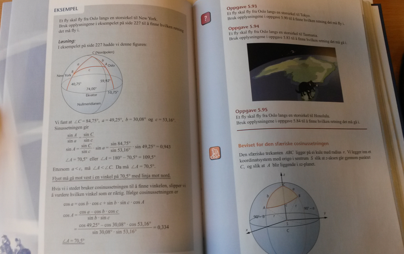 Romgeometri 10. Likningen for et plan: Gode illustrasjoner av plan i rommet, bruk av fargenyanser. Men hva betyr det i likningen geometrisk. 11.