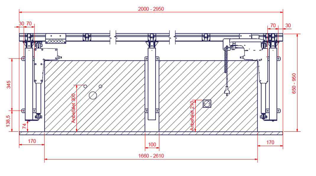 FlexiElectric 205-300 cm