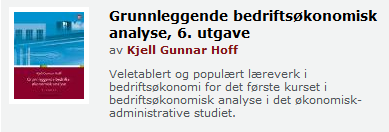 Å rsstudium i bedriftsøkonomi 1. å r (Studiesenteret/Hamar/Nett & samling Rena) Oppdatert 1. juli 2014 Grunnleggende regnskap SREV100 / HREV100 / NREV100 Faglærer: Gunnar Alu Sending, A. (2014).