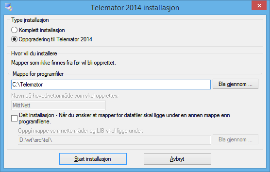 Hvordan komme i gang Installasjon av program Ved første gangs installasjon 1. Gå til http://www.mxdata.no/last_ned_ev.htm, fyll inn feltene og trykk Registrer 2. Følg anvisningene på responssiden. 3.