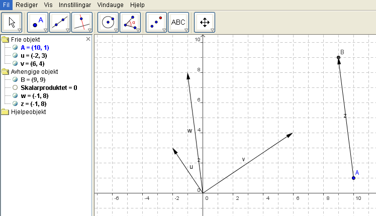 Oppgave 8. Litt algebra. Hittil har det vært mye funksjoner og geometri og lite av algebra.