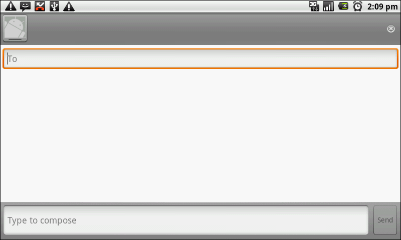 Kapittel 4: Sender melding Kapittel 4: Sende meldinger 4.1 Kontakter Slik legger du til en kontakt 1. Pek på Contacts (Kontakter). 2. Pek på Menu (Meny) > New contact (Ny kontakt). 3.