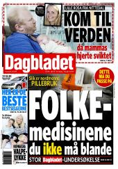 2013 DB Medialab AS Ansvarlig redaktør Dagbladet/Dagbladet.no: John Dagbladet.