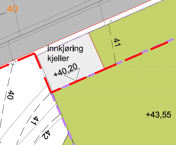 Saksnr: 201303388-31 Side 15 av 19 naturlig terreng i avslutningen av anlegget. Da kommer dette ikke i strid med hensynet bak bestemmelsen, som dermed ikke blir vesentlig tilsidesatt.