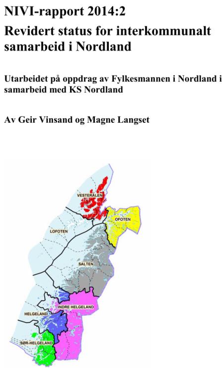 Interkommunalt samarbeid på Helgeland redningen for dagens kommuner eller en