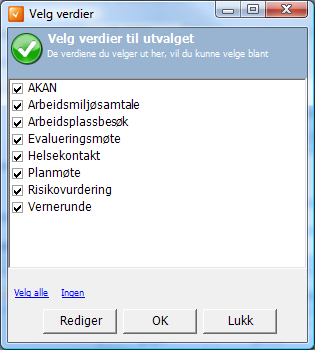 4.3 Bedriftsjournal 4.3.1 Vise aktiviteter direkte i bedriftsjournal automatisk I Administrator fins en innstilling om man ønsker å bekrefte avtalen før den legges som en aktivitet, eller om den skal