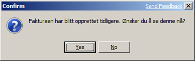 I.4.2 Å se på fakturaer fra oppdrag Hvis du åpner en oppdragsoppføring og går til Statusfanen kan du se om oppdraget har blitt fakturert eller ikke ved å se på haken Låst.