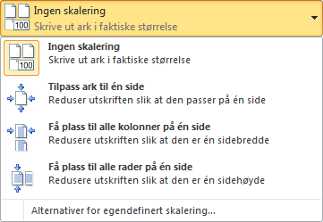 Tips & Triks #13 Utskrift Gjenta overskrifter Når du har store regneark som går over flere sider på utskrift, kan det være smart å gjenta overskriftene på hver side på utskriften.