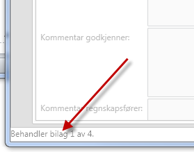 Hvordan arbeide med bilag? Hvordan får jeg skannet inn ett nytt papirbilag? Dette forutsetter at du har en ferdig oppsatt skanner. 1. Plasser dokumentet på skanner.