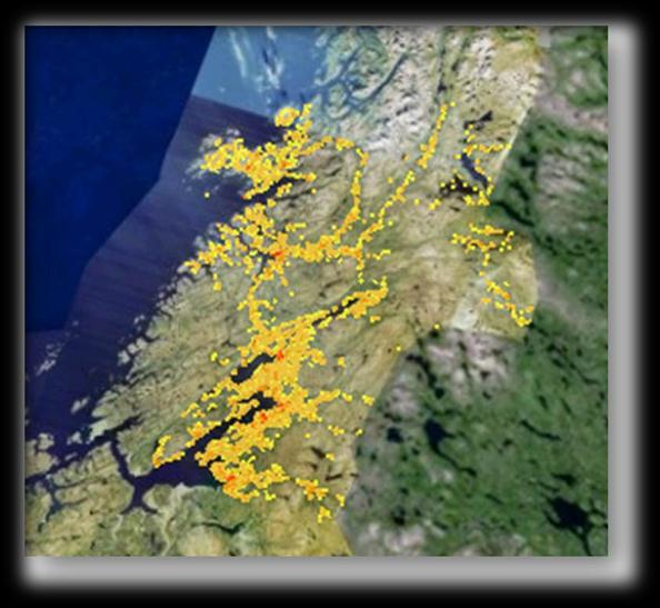 5.3.1.1 Befolkningsutvikling Bærekraftige kommuner i en attraktiv region Det sterkeste europeiske og nasjonale mønstret vi ser er sentralisering. Typisk fra distrikt til by og fra nord til sør.