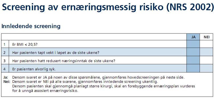 1 1 1 1 1 1 1 1 0 1 Måling av livvidde (midjeomkrets) kan være et alternativ for å vurdere grad av overvekt og risiko for metabolsk syndrom, diabetes og hjerte-kar sykdom.