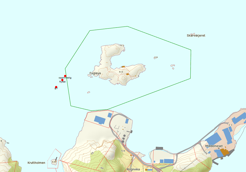 1 Innledning Franzefoss Gjenvinning AS planlegger et behandlingsanlegg for boreavfall på Husøya i Kristiansund kommune. Utslipp fra anlegget vil komme ut i Bolgsvaet.