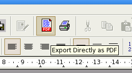 Kapittel 9. Konfigurasjon/bruk av de mest brukte program. har OpenOffice eller MS Word. Formatet som muligjør dette er pdf. I kommende versjon av OpenOffice, versjon 1.