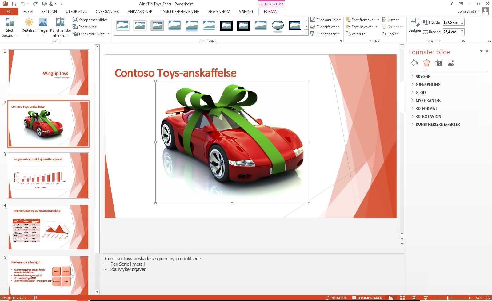 Hurtigstartveiledning Microsoft PowerPoint 2013 har et annet utseende enn tidligere versjoner, så vi laget denne veiledningen for å minimere læringskurven.