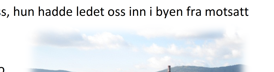 trodde vi, men her var ingen likhet mellom kart og terreng! Petr ble kontaktet pr telefon, og mysteriet etter hvert oppklart.