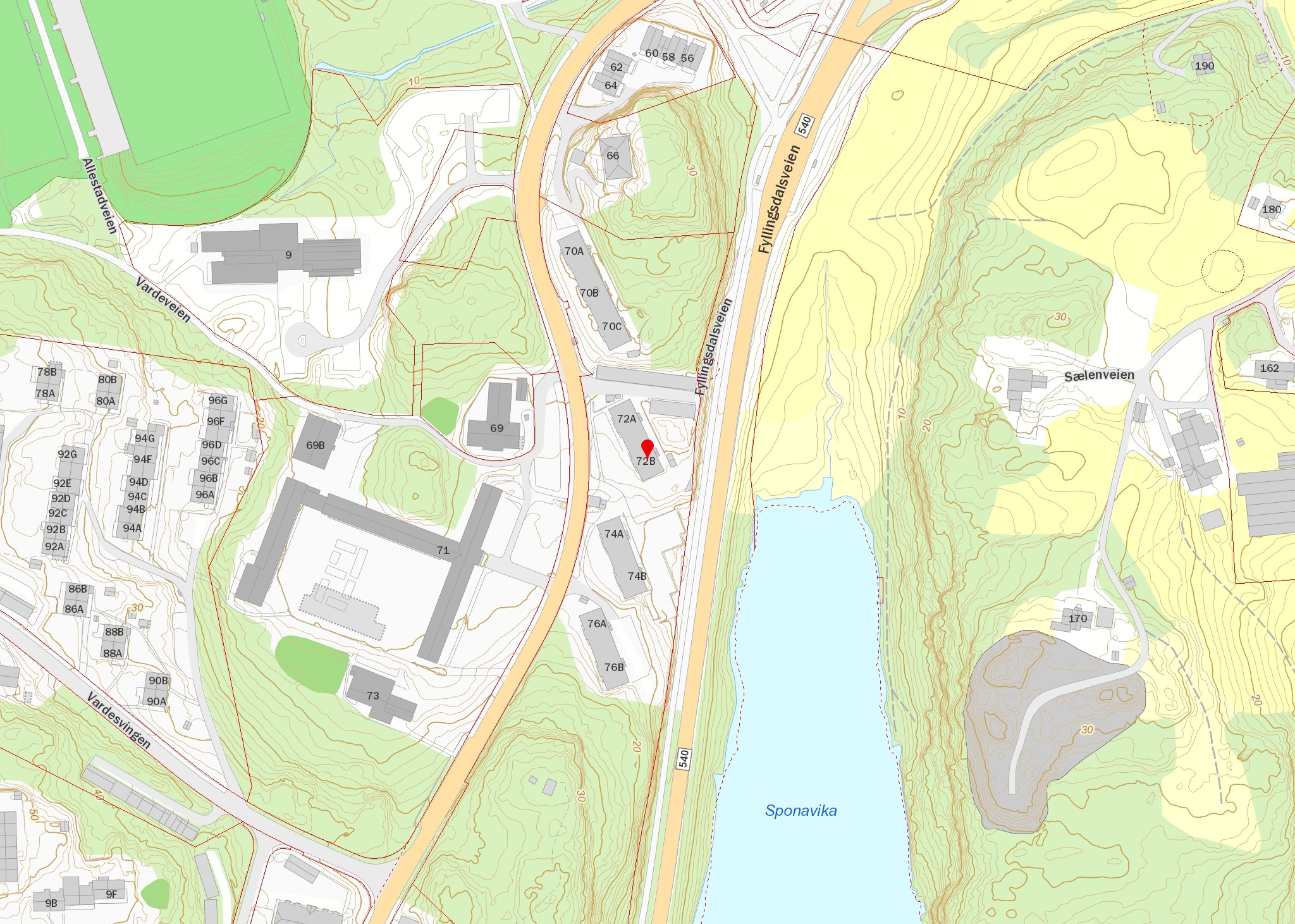 Kartene er levert av Geodata AS Kartene skal ikke brukes som kilde eller