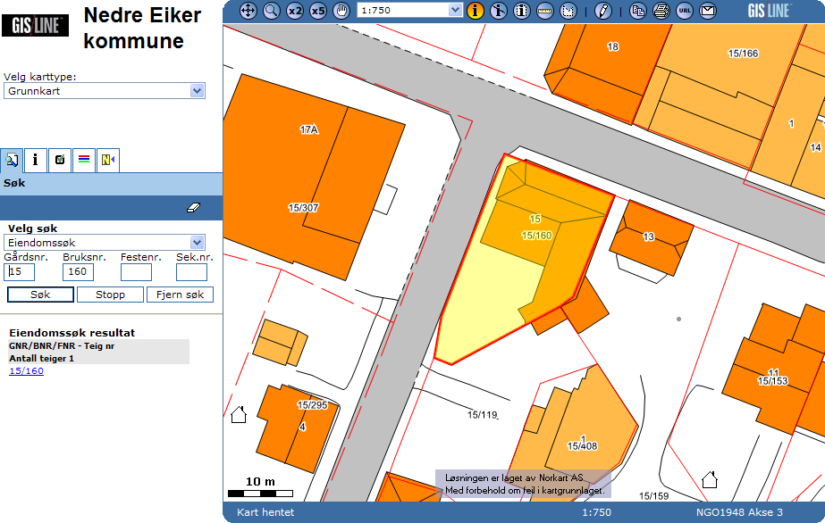 Planarkivet stiller ingen krav til kartdataene, og håndterer både scanningsarkiv og vektoriserte planer.