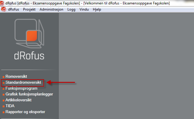 Når jeg har lagt inn alle artikler med nødvendig informasjon og dokumentasjon legger jeg disse inn under baderomsmodulen: Legge til artikkel i standardrom Når jeg nå har