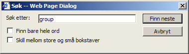 34 Redaktørhåndbok EPiServer 4.20 Stavekontroll EPiServer har støtte for stavekontroll forutsatt at du har Microsoft Office 2000 eller senere versjon installert på datamaskinen du bruker.