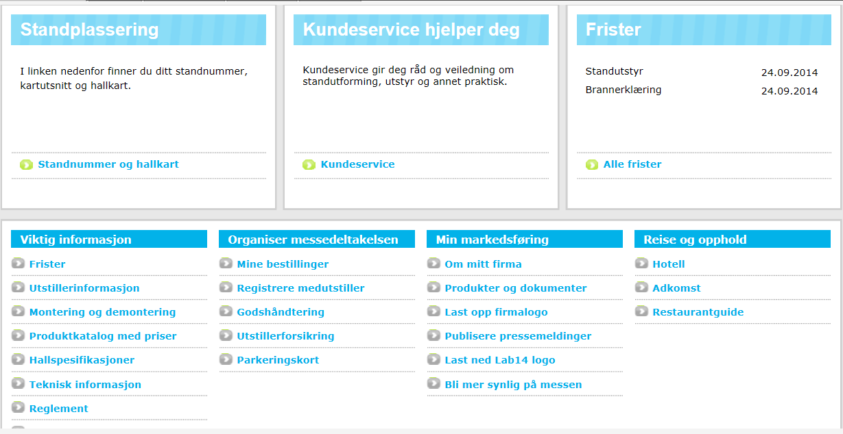 Min Side Alt på ett sted. Min Side hjelper deg i planleggingen.