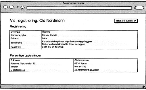 oversikt over alle rapportene som er levert, sortert etter publiseringsdato. I oversiktsbildet skal administratoren dessuten kunne eksportere alle rapportene til CSV-format (http://en.wikipedia.