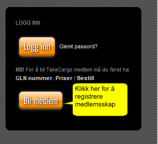 Introduksjon Dette dokumentet er en veiledning i hvordan registrere og konfigurere nye medlemmer og brukere i TakeCargo slik at de forskjellige funksjonene i systemet kan tas i bruk.