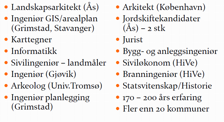 Relevant kompetanse eksemplet 3k, som