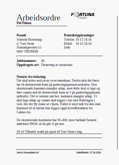 Forbruksrapport Rapporten gir en fullstendig oversikt over forbruk av varer og tjenester for en valgt periode.