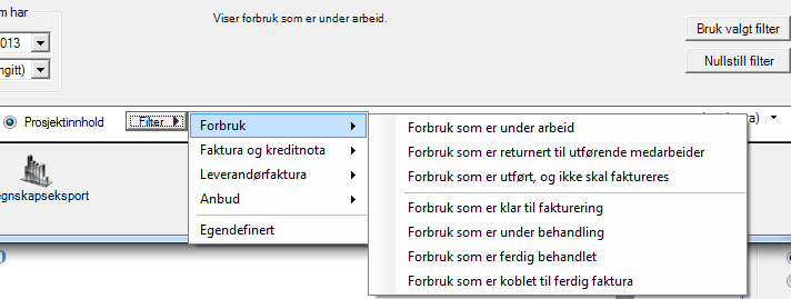 FORBRUK Nyheter i JOBOFFICE versjon 14.1 Hva synkroniseres til PocketLink?