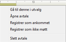 2.6 Kundeutvalg Kundeutvalgslisten viser samtlige kunder som er lagret i systemet. Du finner den til høyre i skjermbildet.