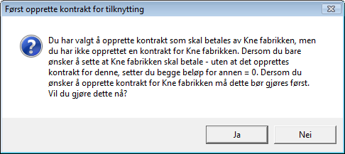 Etablering av kontrakt med annen betaler (betaler deler av beløpet): Når annen betaler skal betale deler av kontrakten for medlemmet MÅ annen betaler ha egen kontrakt! 1.