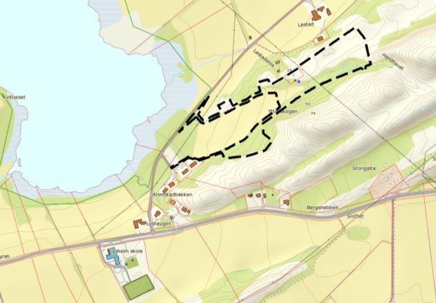 Planbeskrivelse Planområdet Planområdet er på ca 35 dekar og ligger ca 0,5 km øst for Litjvatnet i Vassbygda.