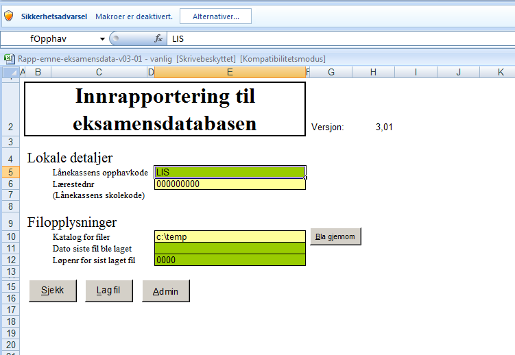 5 Du får nå