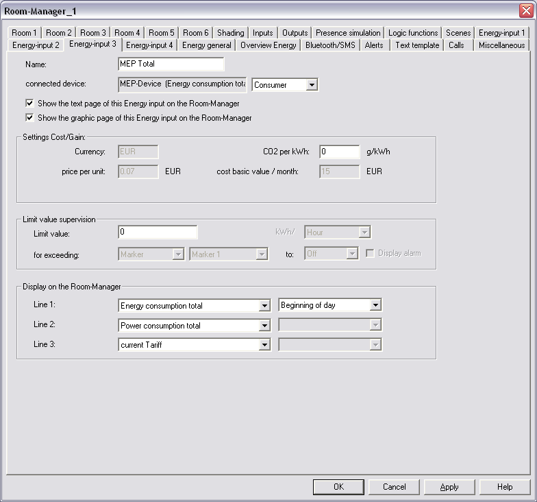 116 Eaton RF-System - Help Slik ser innstillingsvinduet for