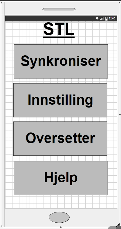 3.5.2.3.6.1 Prototype v1 Modul bilde 1: Prototype 1 Etter at skisser og diskusjon om disse ble ferdig kom vi i gang med å lage første revolusjonær prototypen. 3.5.2.3.6.1.1 Formål med prototype v1 Tanken vær å se på om brukere forstår konseptet, derfor har vi laget den ganske enkelt og det vær ikke mening i å bruke den til neste prototypene.