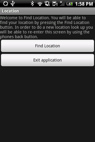 Android For Android brukes en komponenttype kalt Activity (jf. avsnitt 2.5) for å presentere et brukergrensesnitt. Selve rammeverket for brukergrensesnittet defineres ved XML.