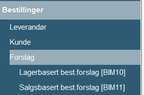 Page 15 of 30 Salgsbasert bestillingsforslag Butikkdatasystemet kan gi deg et bestillingsforslag basert på ditt registrerte salg for en periode.