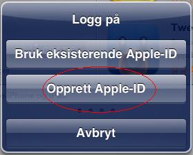 Vi viser korleis du gjer det via ipad. Gå inn på App Store-ikonet No får du opp ei slags velkomst-side.