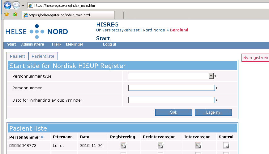 Innlogging med VPN For å kunne logge på med VPN trenger du internett tilgang, brukerkonto på helseregister.