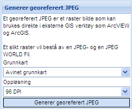 Avstanden måles i luftlinje. Den tar ikke hensyn til høydeforskjeller.