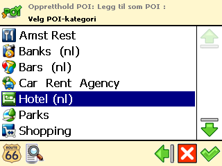 Definer navigasjonsopplevelsen din Interessepunkter (POI) Vel, du har reist mye og sett mange flotte steder. Nå er tiden kommet til å organisere de stedene du besøkte under reisene dine.