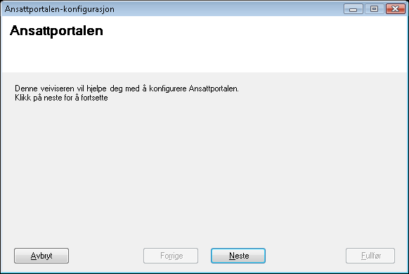 6. Systemet er klart for å starte installasjonen. Klikk Neste for å starte. 7. Installasjonen starter, og du får spørsmål om du skal slette konfigurasjonsinnstillingene. 8.