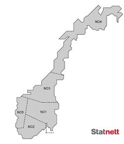 3 Ekstrempriser vinteren 2009/2010 Vinteren 2009/2010 opplevde deler av Norge, Sverige, Finland og østlige Danmark ekstremt høye spotpriser i et antall timer.