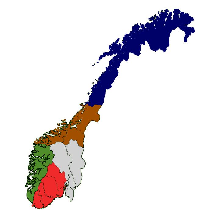 Innføre 5 6 Regionsansvarlige FIKS Få ting i system Bygge videre på