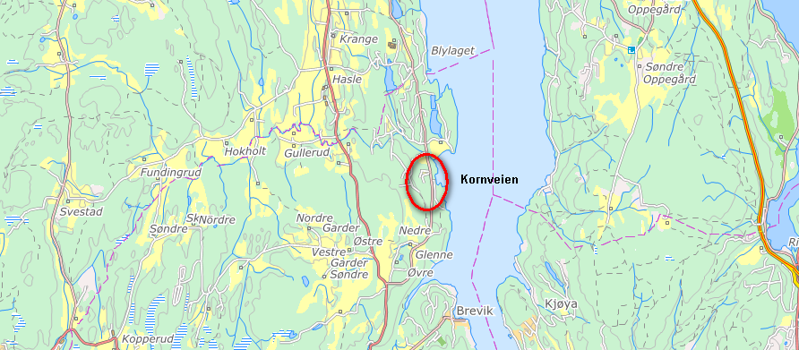 Sak 99/11 Utvalget fattet da følgende vedtak: Forslag til detaljregulering av Kornveien sendes tilbake til forslagsstiller med følgende krav til endringer: Eiendomsgrensene innenfor planområdet må