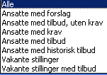 All informasjon som vises i skjermbildet er lønnsdata som gjelder per virkningsdato og frem til i dag. 2.7.