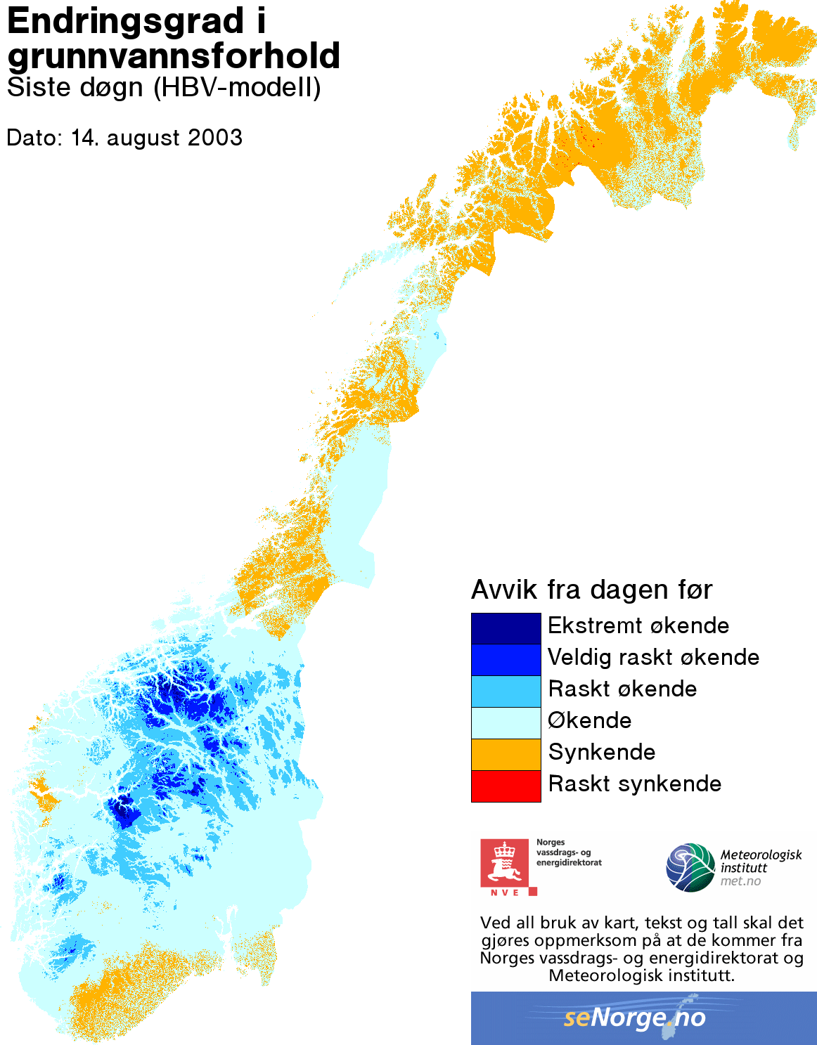 Hydrologisk situasjon 14.